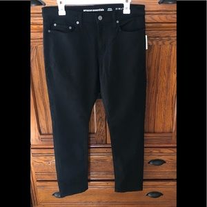 Amazon Essentials Black Skinny Fit Jeans 31x29